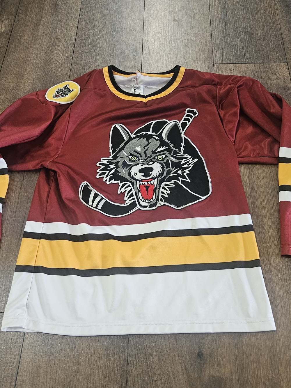 Chicago Wolves Hockey Jersey Size Small